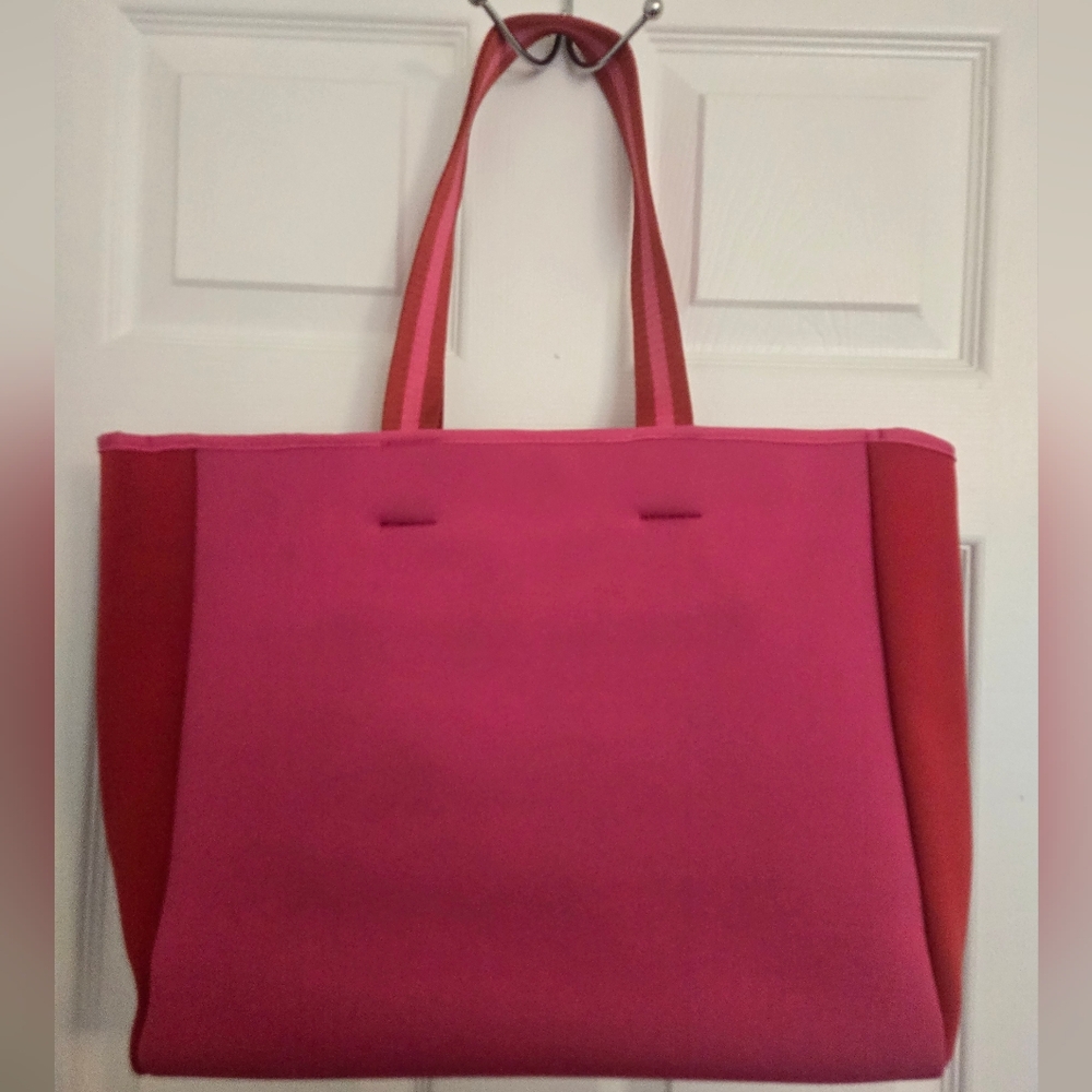 Summersalt Pink and Red Tote Bag